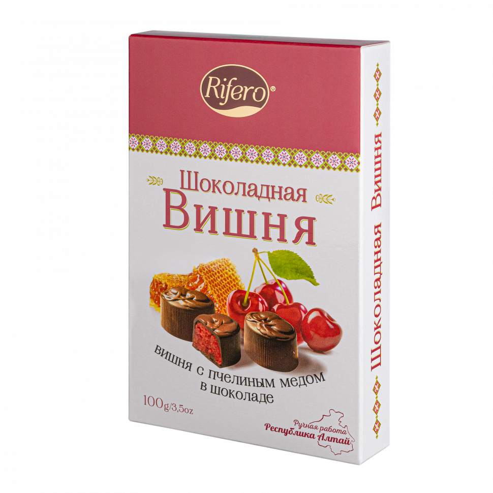  Риф и ко Конфеты "Шоколадная ВИШНЯ" 100г  в Ессентуках