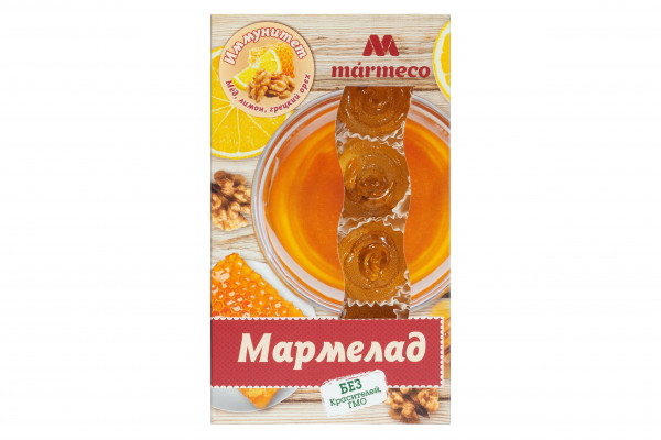№2 Мармелад "Иммунитет"  Мёд, лимон, грецкий орех, 180г  в Ессентуках